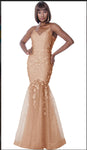 Annabelle Dress 8884 Special Occasion Gown With Spaghetti Straps