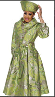 Dorinda Clark Cole 5111  1PC Long Sleeve Church Dress, Or Special Event Dress