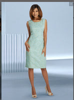 DONNA VINCI STYLE 12090,MINT,2PC. DRESS/JACKET