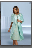 DONNA VINCI STYLE 12090,MINT,2PC. DRESS/JACKET