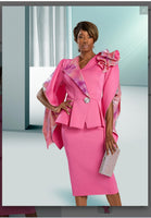 DONNA VINCI STYLE 12114, 2PC Jacket And Skirt Suit.