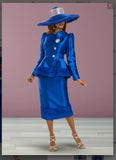 Donna Vinci Style 12136 2PC Jacket And Skirt Suit