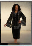 Donna Vinci Couture Style 5862 3PC Jacket/Cami/Skirt Set