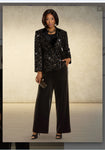 Donna Vinci Couture Style 5863 3PC Jacket/Cami/Pants Set