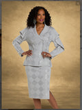 Donna Vinci Knits Style 13424 2PC Jacket/Skirt Suit