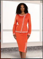 Donna Vinci Knits Style 13427 2PC Jacket/Skirt Suit