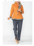 IC Collection 4790J 1PC Long Sleeve Jacket With Contrast Merror