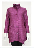 IC Collection 6930J 1PC Exclusive Jacket  With Wire Collar And One Side Pocket