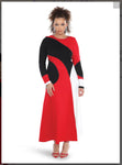 Love The Queen Style 17569 Red/White/Black 1PC Dress