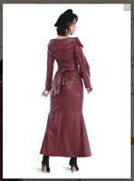 Love The Queen Style 17577 2PC Black/Brown Jacket And Skirt Set