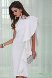 White Midi Dress - Jazmine & Yazmine Designer Boutique