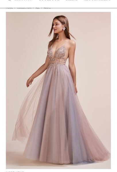 Andrea & Leo Couture A0672 Women Special Occasion, Prom Dress - Jazmine & Yazmine Designer Boutique