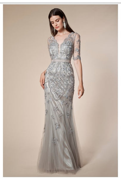 Andrea & Leo Couture A0697 Special Occasion Dress, Prom Dress, Bridal Attire - Jazmine & Yazmine Designer Boutique