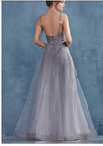 Andrea & Leo Couture A0936 Caterina Gown A Night Sky Metallic Ombre With Glitter