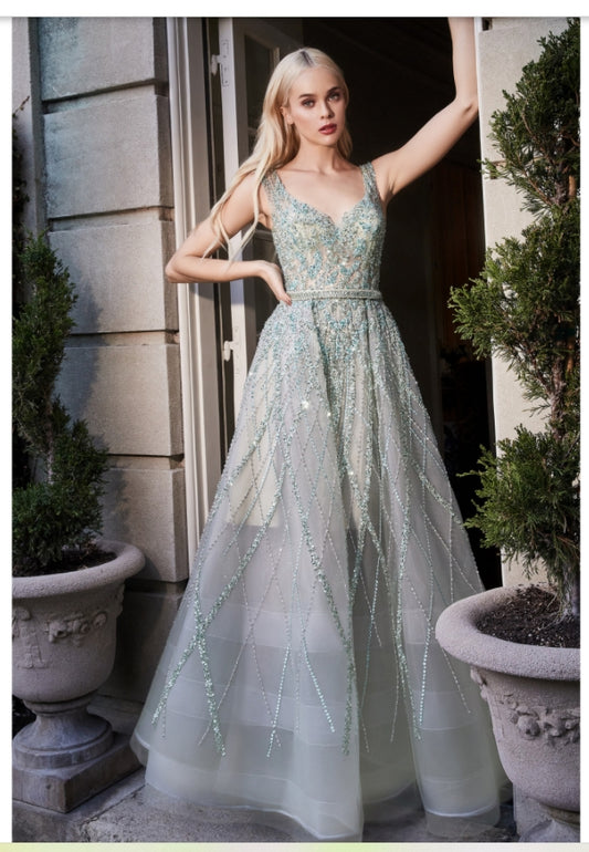 Andrea & Leo Couture A1091 Gemma Jewel Beaded Ball Gown