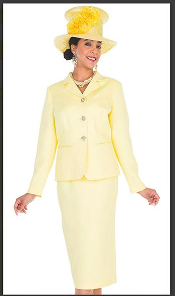 Champagne Italy 5705 2PC Jacket/Skirt Church Suit