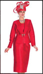 Champagne Italy 5722 2PC Jacket/Skirt Church Suit