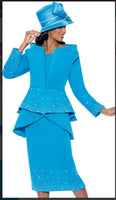 GMI 8982 3pc Scuba Knit Women Suit