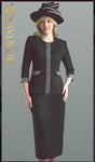 Lily And Taylor 4584 2pc Novelty Women Skirt Suit