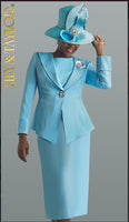 Lily And Taylor 4586 3pc Novelty Ladies Skirt Suit