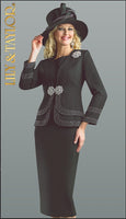 Lily And Taylor 4618 3pc Novelty Women Skirt Suit