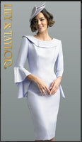 Lily And Taylor 4664 1pc Satin Ladies Dress
