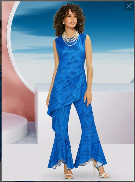 Love the Queen Style 17454,ROYAL,1 Pc. Jumpsuit