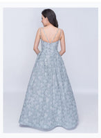 Nina Canacci 1442  Strapless Sleeveless Ballgown In Lace Fabric