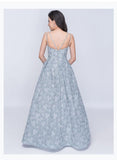 Nina Canacci 1442  Strapless Sleeveless Ballgown In Lace Fabric