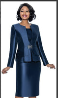 Terramina Collection 7990 2PC Designer Church Suit With Long Sleeves