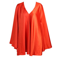 Red Cape Dress - Jazmine & Yazmine Designer Boutique
