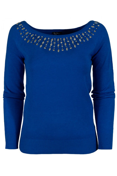 Vila Milano 10211 041    By Sioni Knit Sweater - Jazmine & Yazmine Designer Boutique